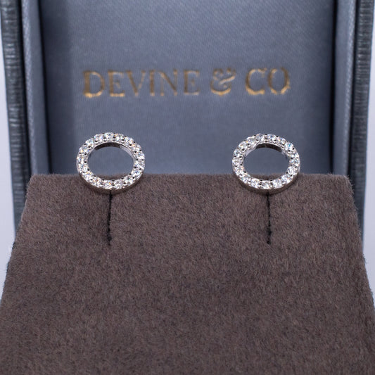 Circle of Life Stud Earrings