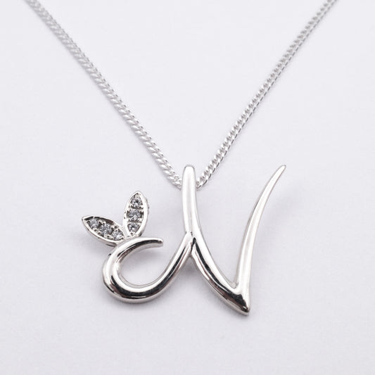 Alato N Initial Necklace