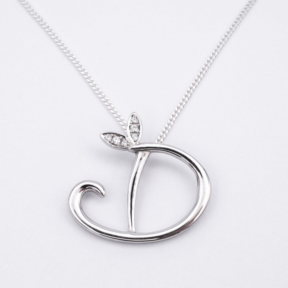 Alato D Initial Necklace