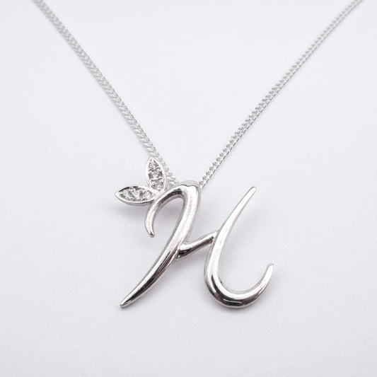 Alato H Initial Necklace