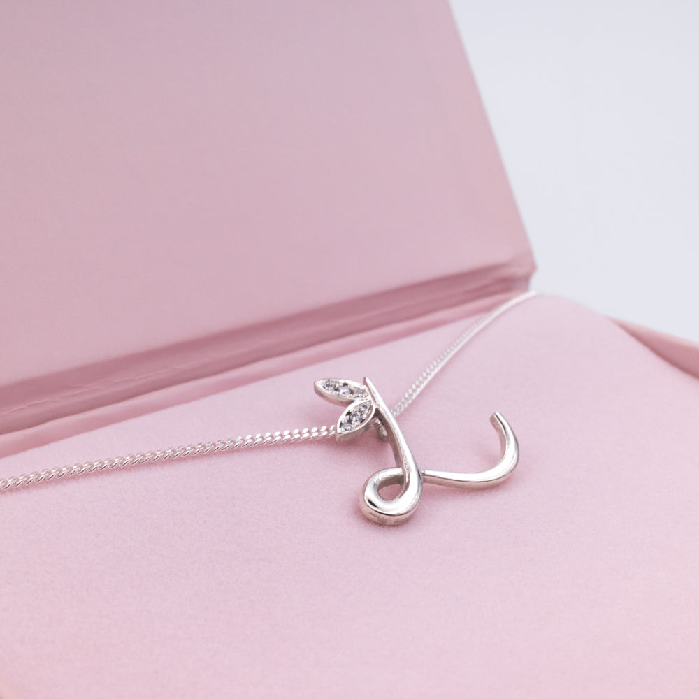 Alato L Initial Necklace