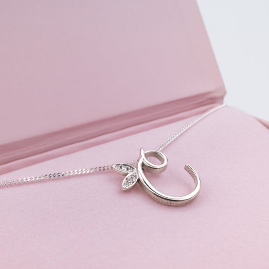 Alato C Initial Necklace