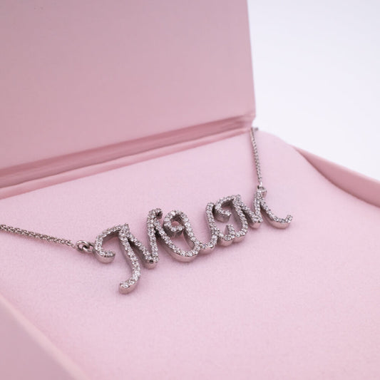 Mum Diamond Necklace