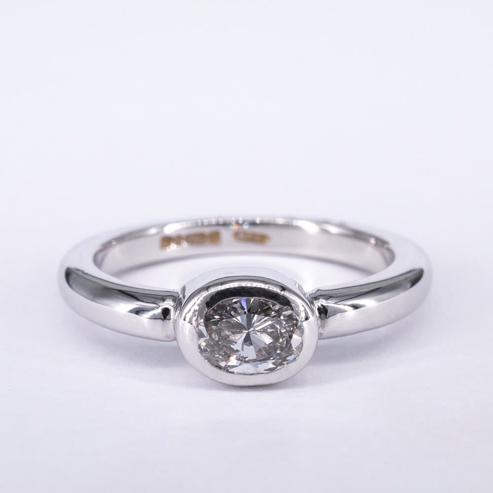 Oval Diamond Ring