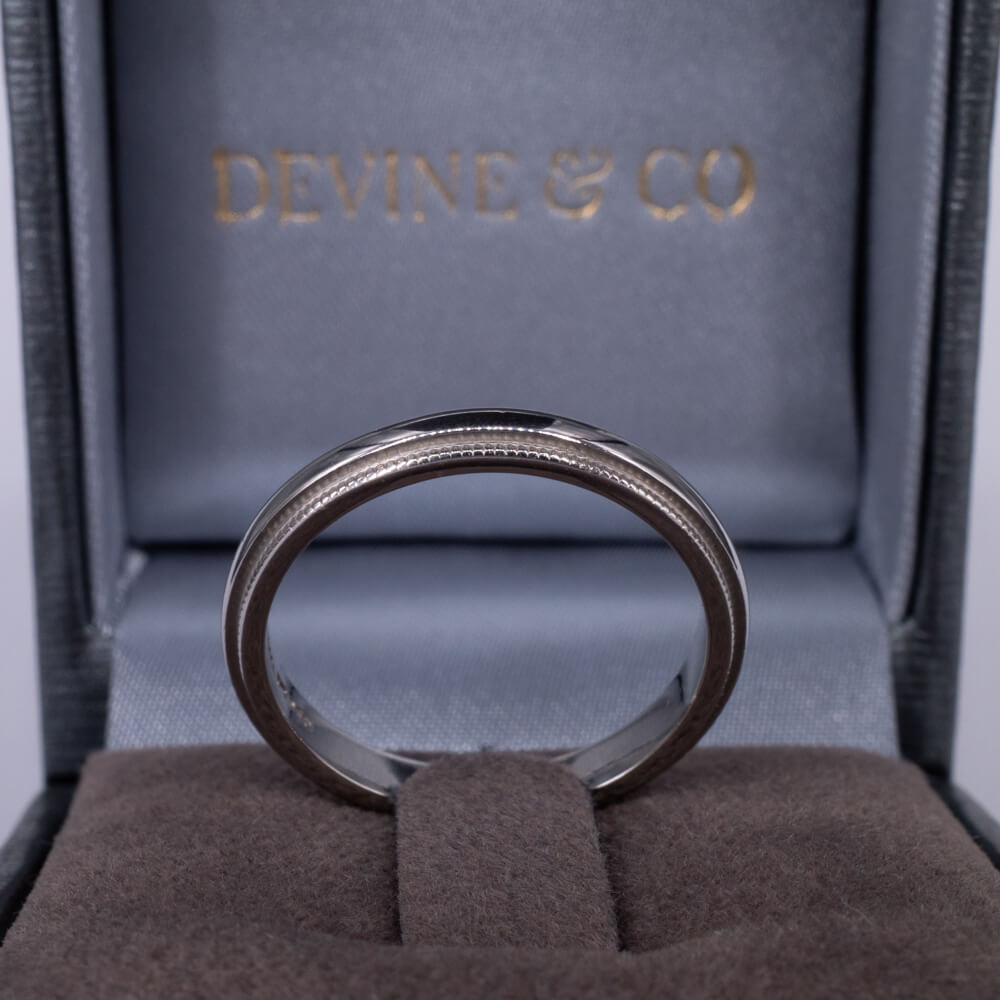 Tiffany & Co Milgrain Wedding Band