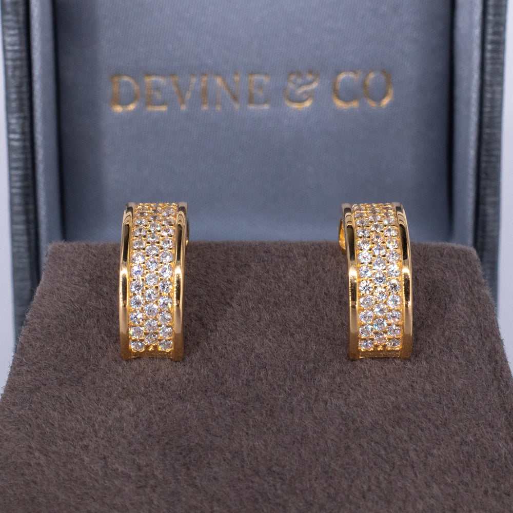 Kezia Yellow Gold Earrings