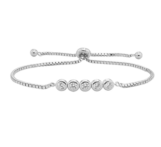 Abigail Silver Bracelet