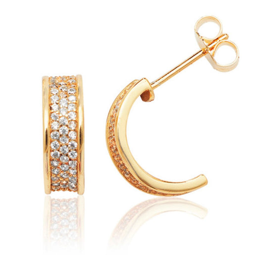 Kezia Yellow Gold Earrings